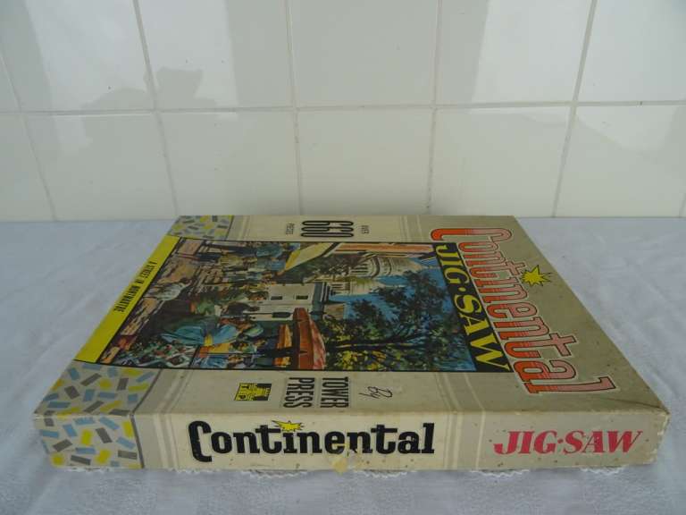 Vintage Tower Press Continental puzzel