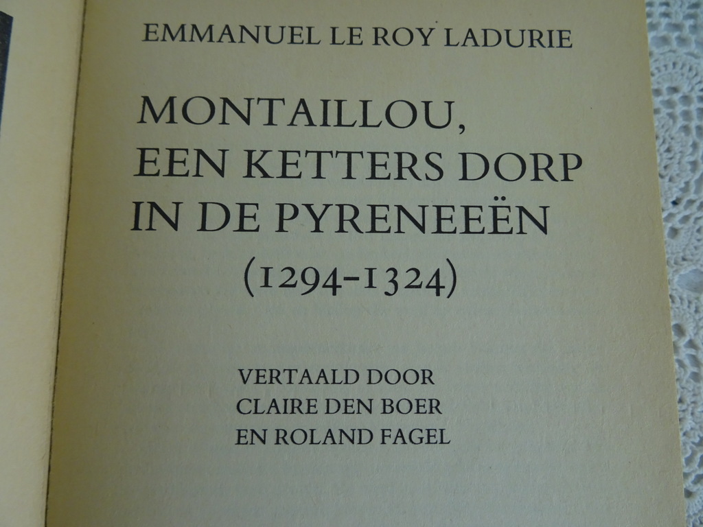 Montaillou door Emmanuel Le Roy Ladurie - Afbeelding 7