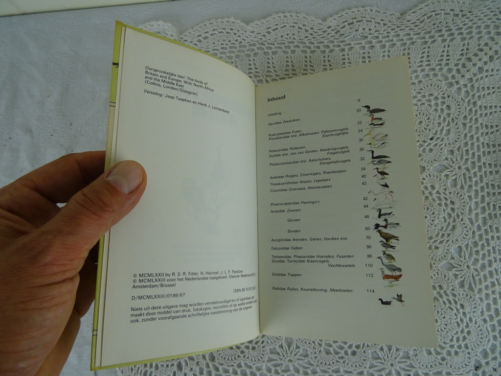 De Europese vogels in kleur door H. Heinzel - Afbeelding 6