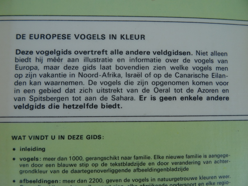 De Europese vogels in kleur door H. Heinzel - Afbeelding 18