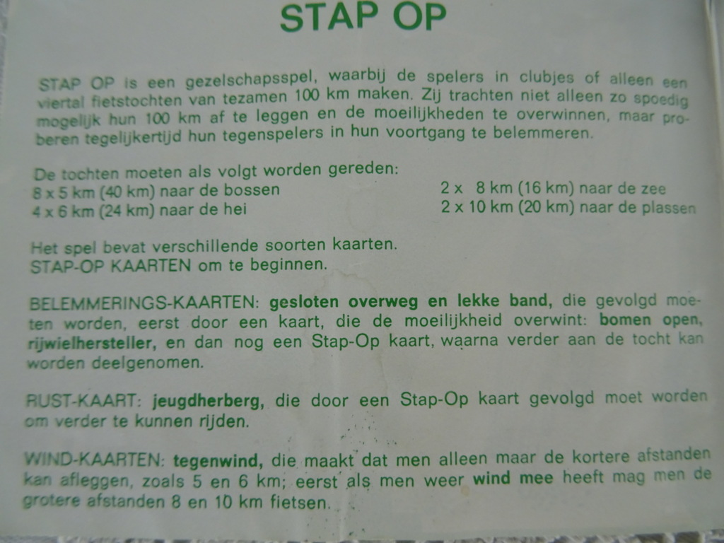 Vintage gezelschapsspel Stap op - Afbeelding 4