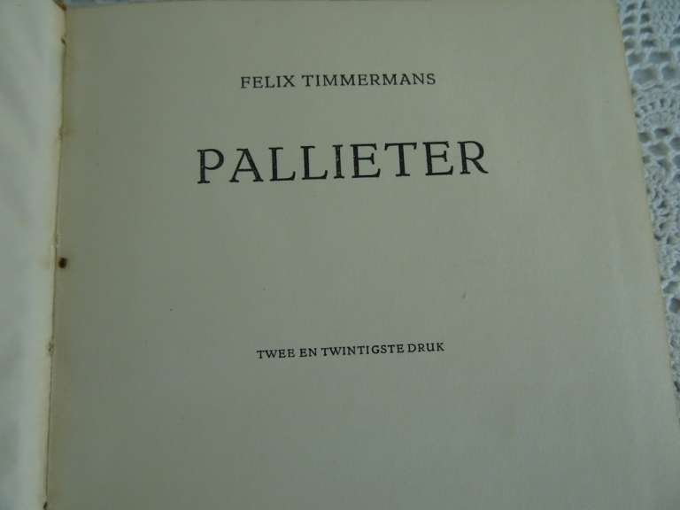 Pallieter door Felix Timmermans