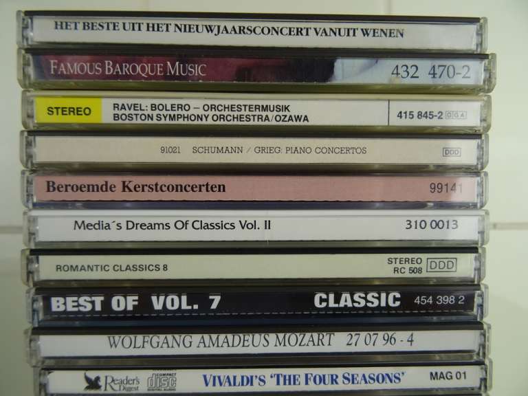 Cd collectie klassieke muziek