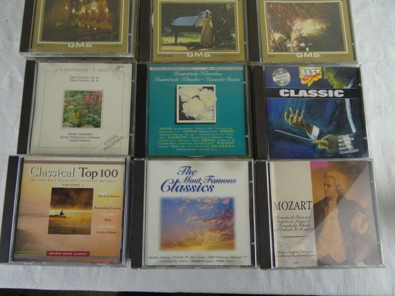 Cd collectie klassieke muziek