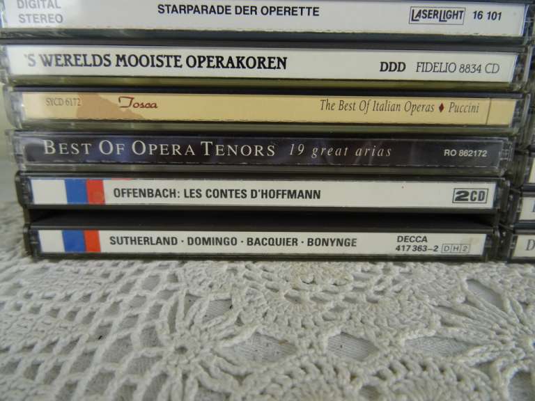 Cd collectie opera muziek