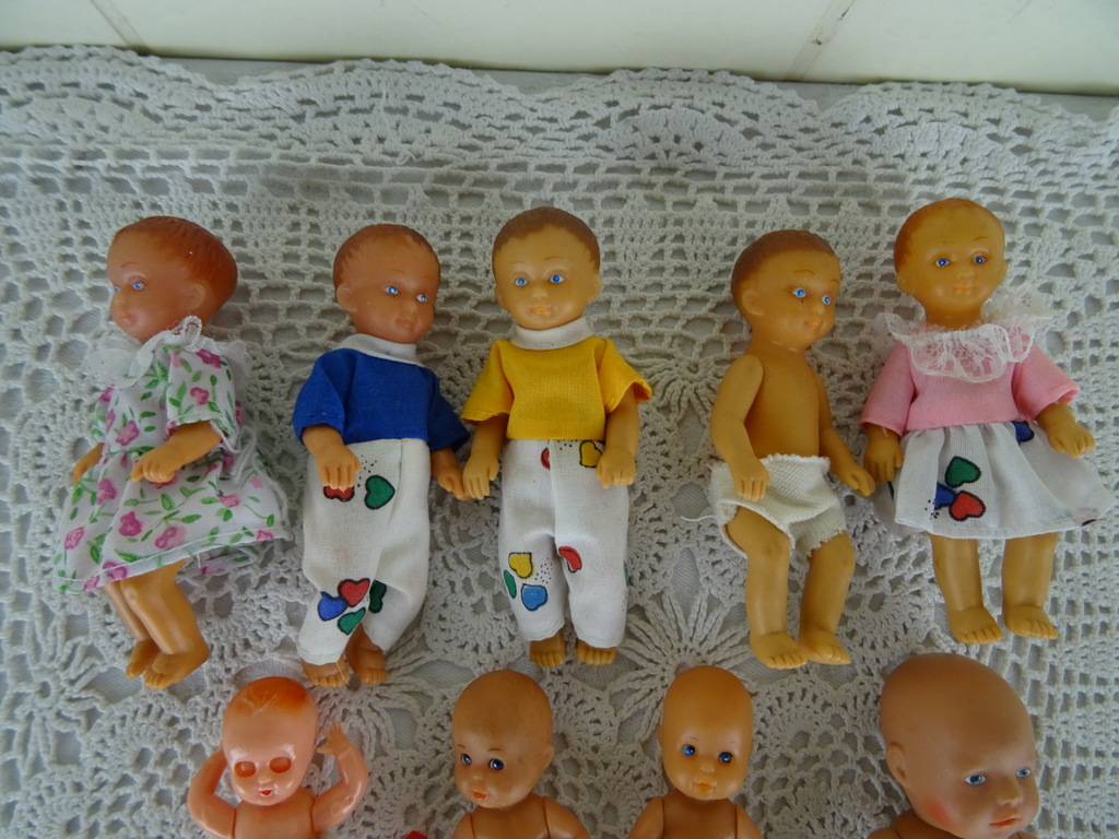 Collectie vintage babypopjes - Afbeelding 2