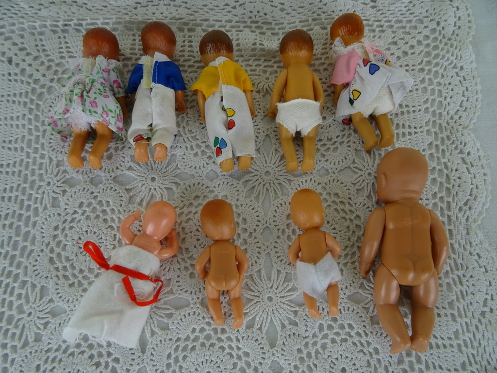 Collectie vintage babypopjes - Afbeelding 13