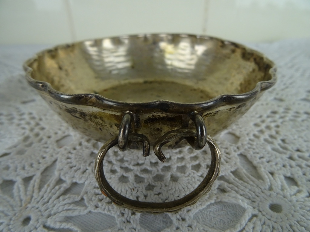 Antiek verzilverd schaaltje - Afbeelding 7