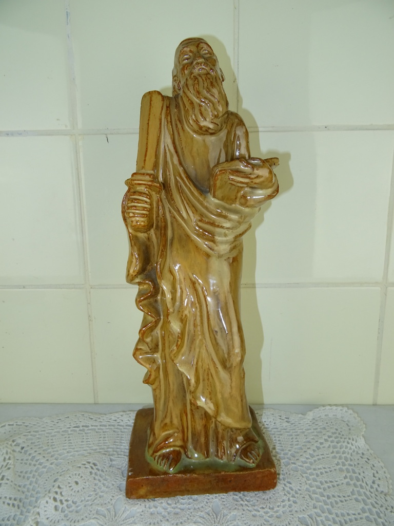 Antiek aardewerk beeld Mozes