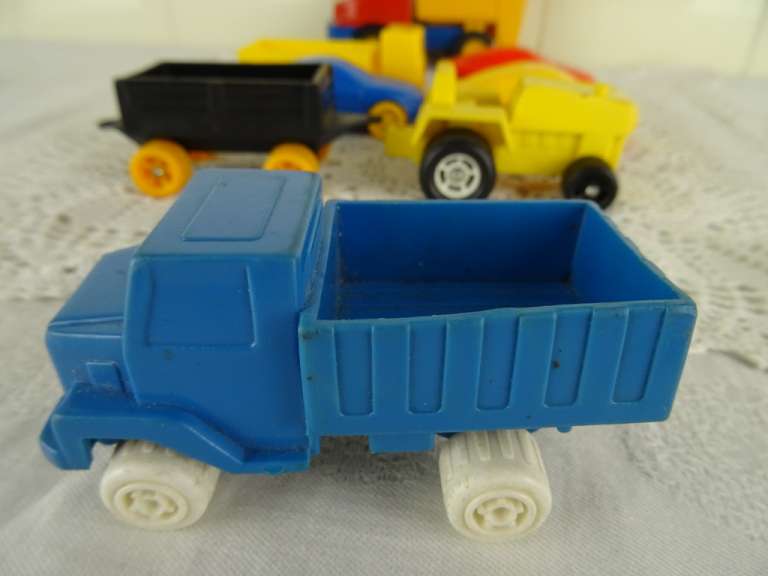 Collectie vintage speelgoedauto's
