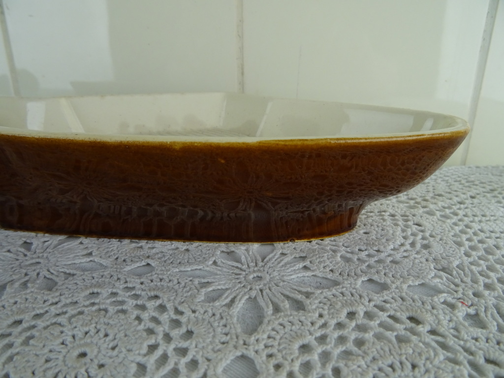 Vintage aardewerk ovenschaal vis - Afbeelding 5