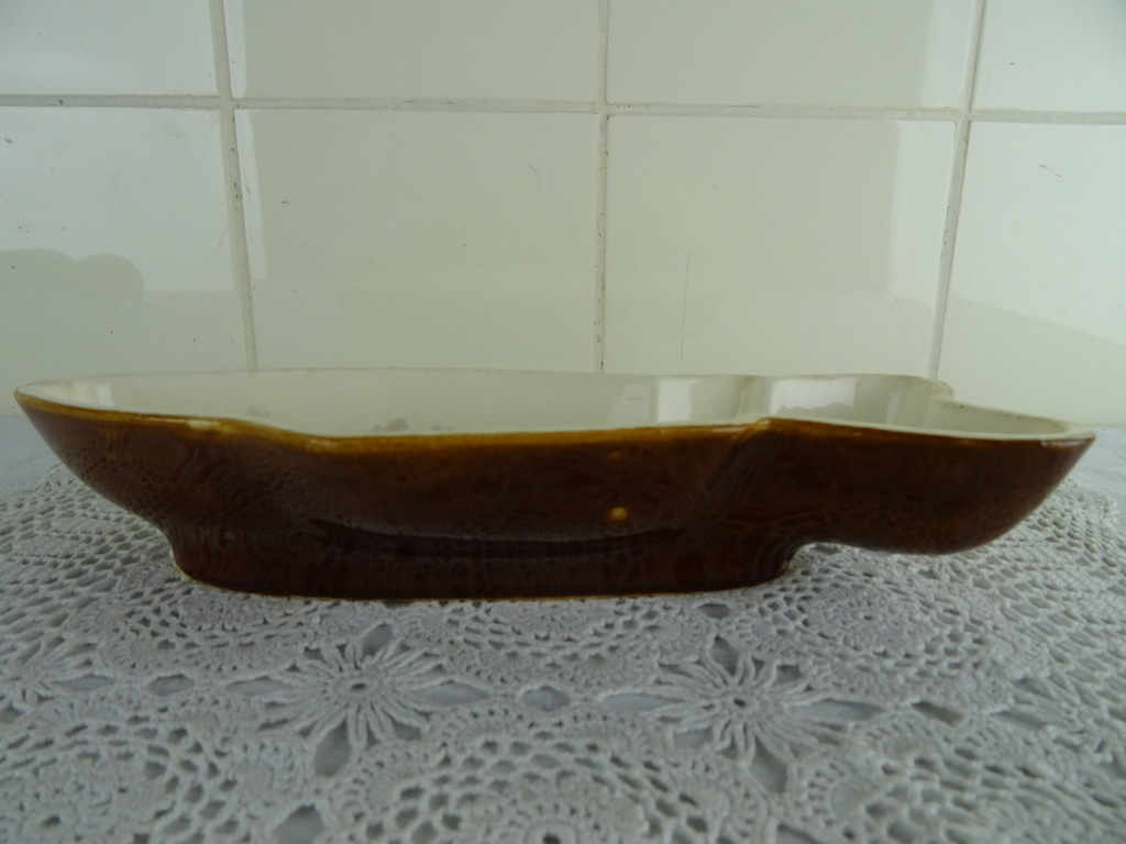 Vintage aardewerk ovenschaal vis - Afbeelding 8