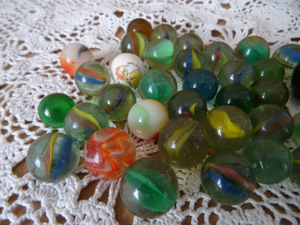 Collectie vintage knikkers - Afbeelding 3