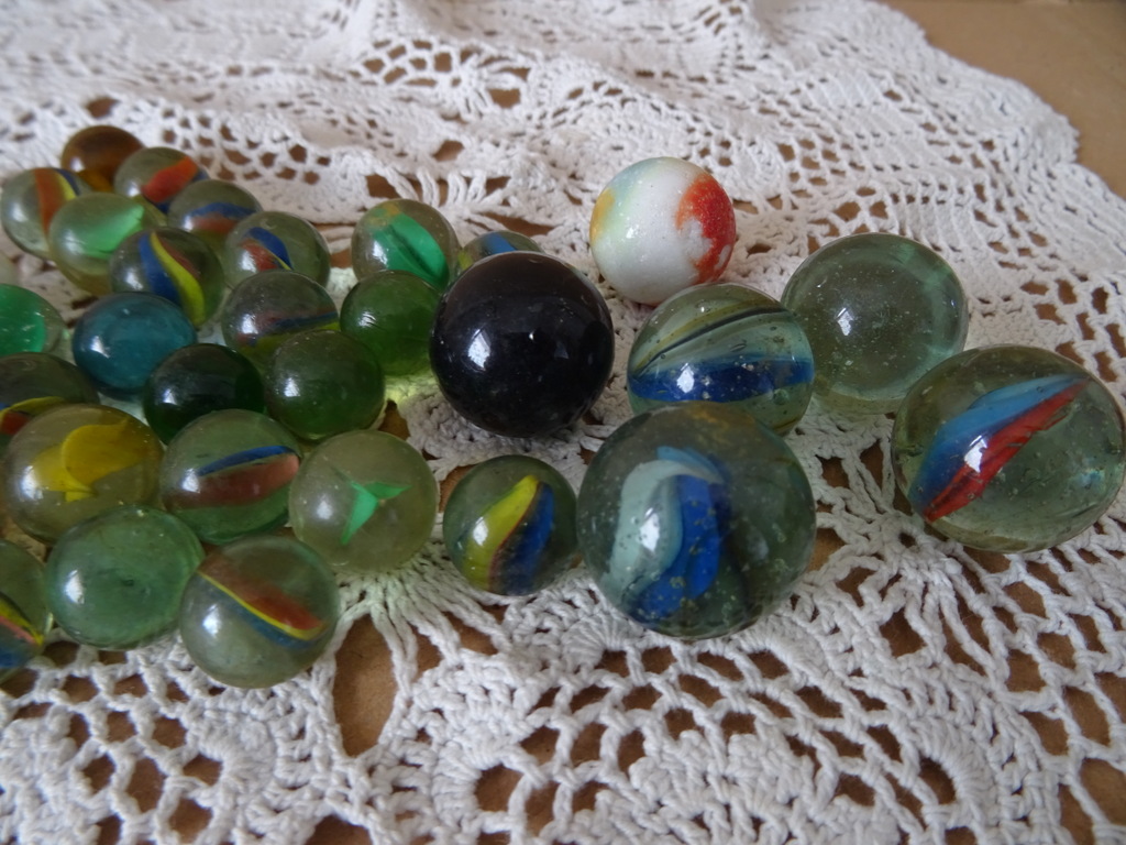 Collectie vintage knikkers - Afbeelding 4