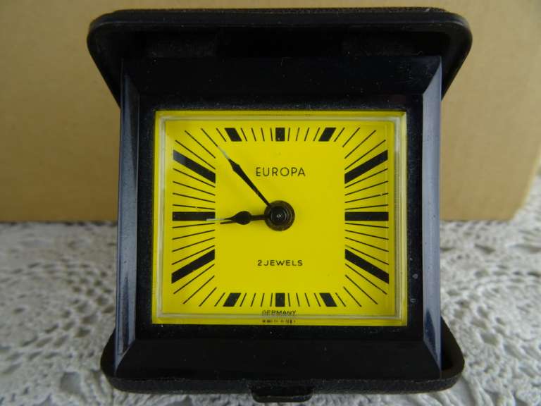 Vintage reiswekker 2 Jewels