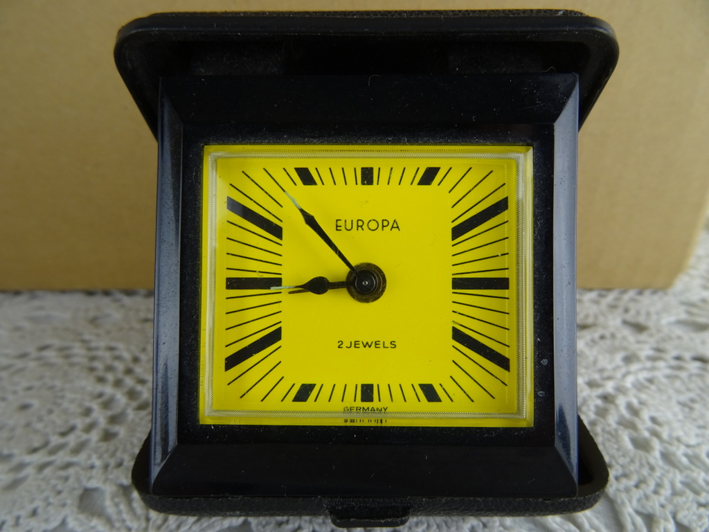 Vintage reiswekker 2 Jewels