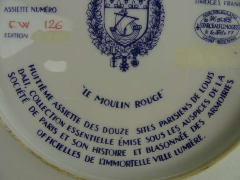 Bordje Moulin Rouge Louis Dali