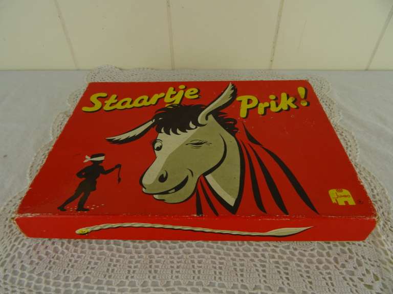 Vintage Jumbo spel Staartje Prik