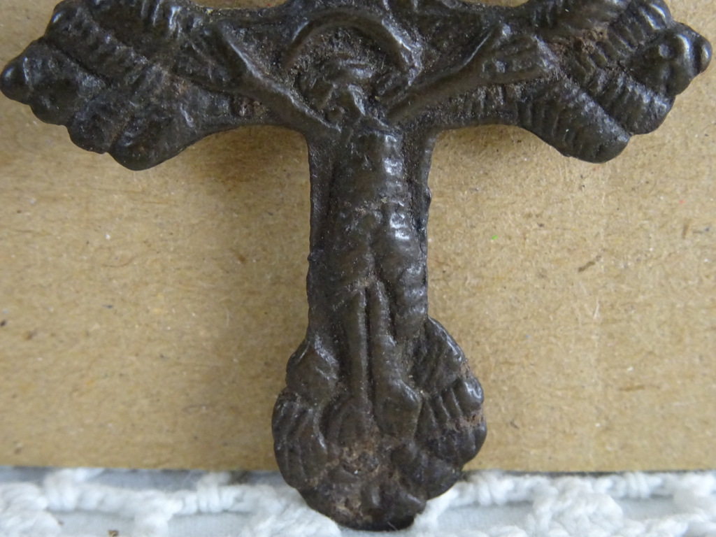 Bodemvondst Crucifix hanger - Afbeelding 5