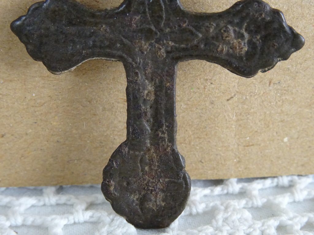 Bodemvondst Crucifix hanger - Afbeelding 9
