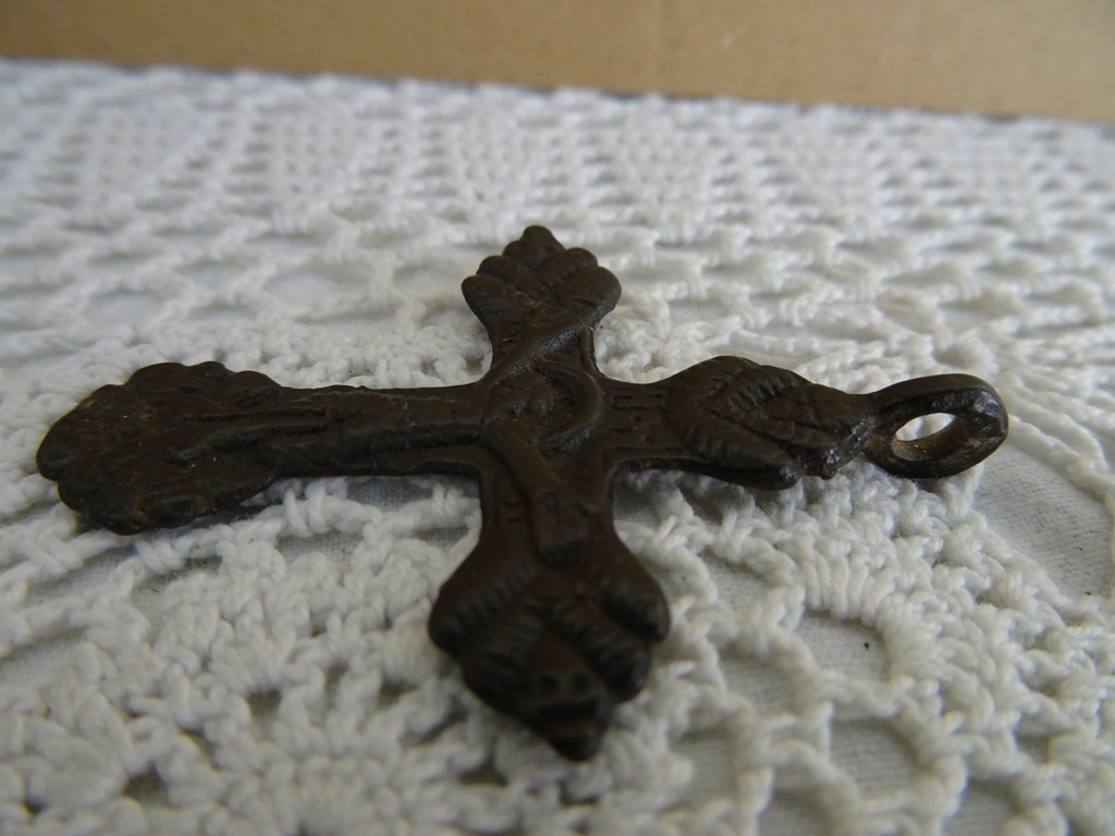 Bodemvondst Crucifix hanger - Afbeelding 10