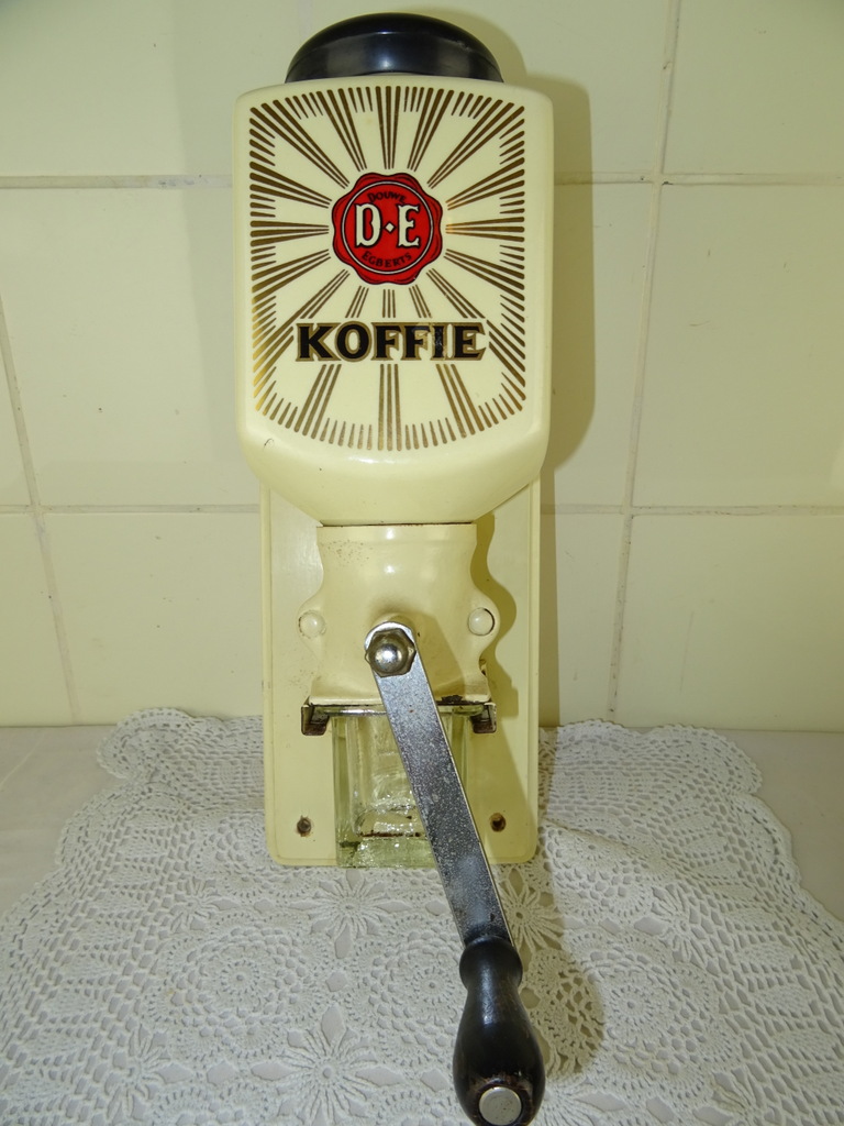 Creatie Hover Afleiden Vintage Douwe Egberts koffiemolen - Curiosa en Kunst.nl