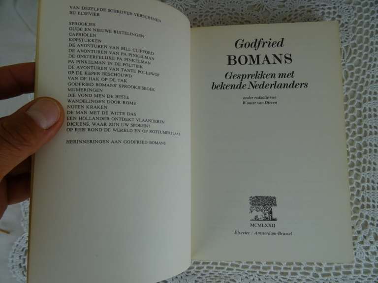 Gesprekken met bekende Nederlanders door Godfried Bomans