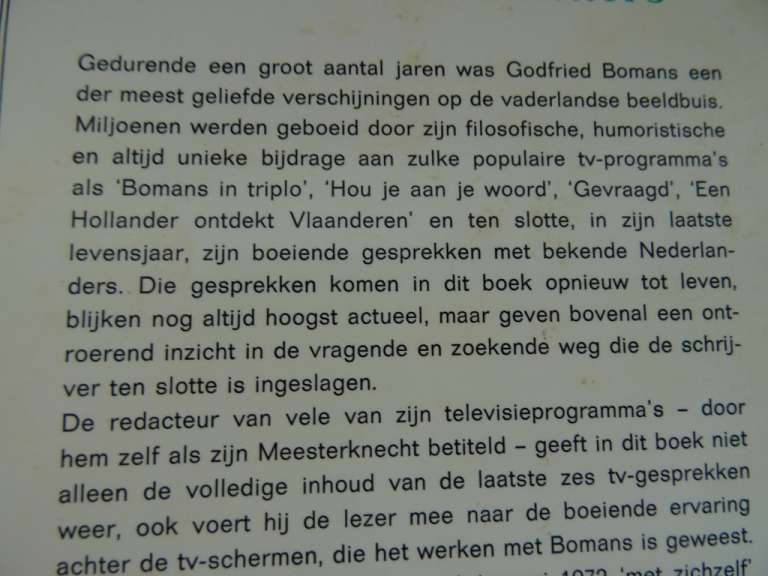 Gesprekken met bekende Nederlanders door Godfried Bomans