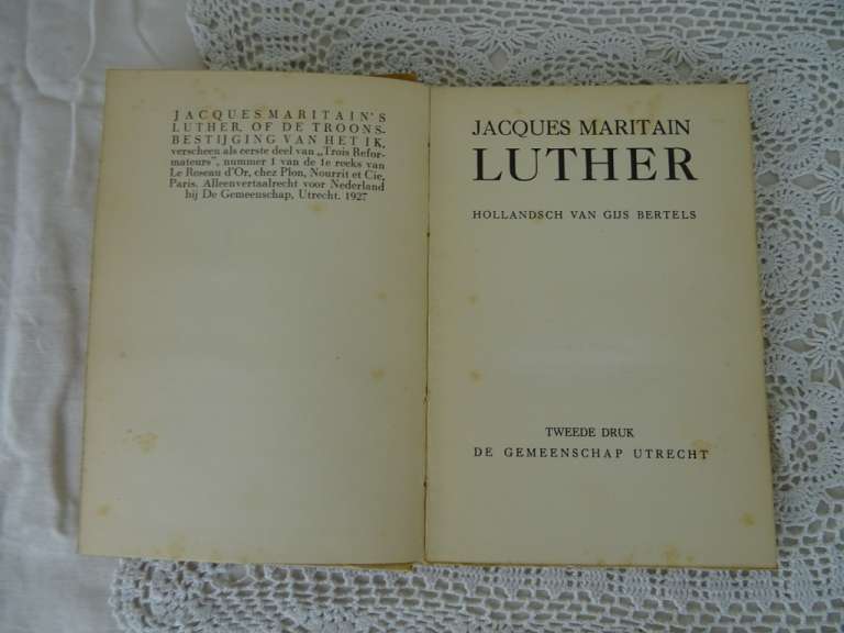 Jacques Maritain Luther