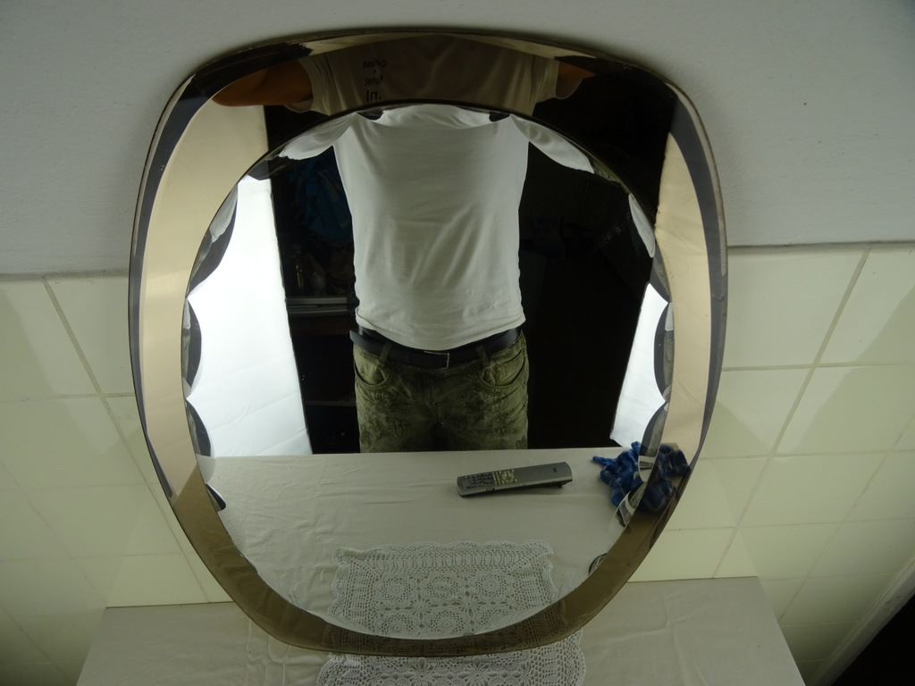 Imponerende antieke spiegel - Afbeelding 4