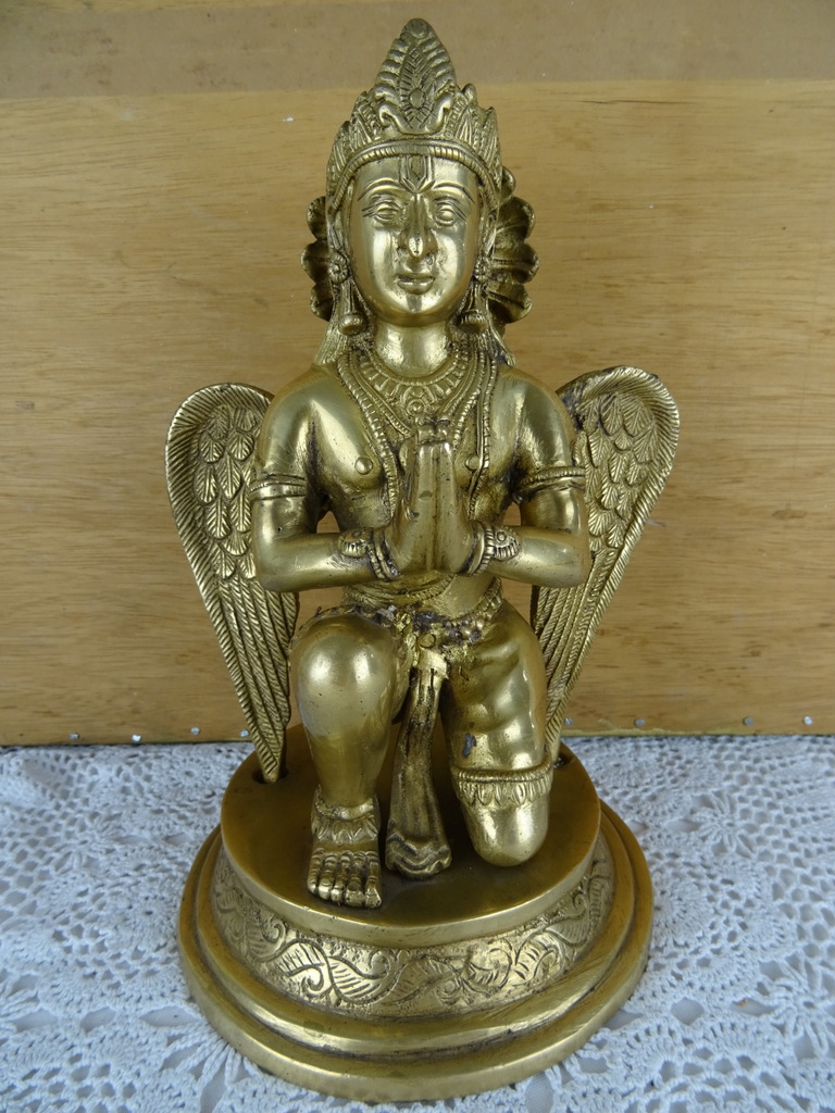 Antiek bronzen Garuda beeld - Afbeelding 3