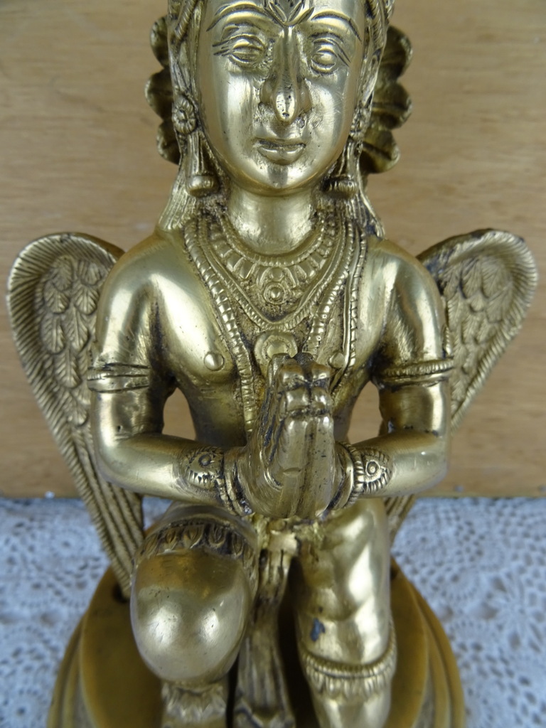 Antiek bronzen Garuda beeld - Afbeelding 9
