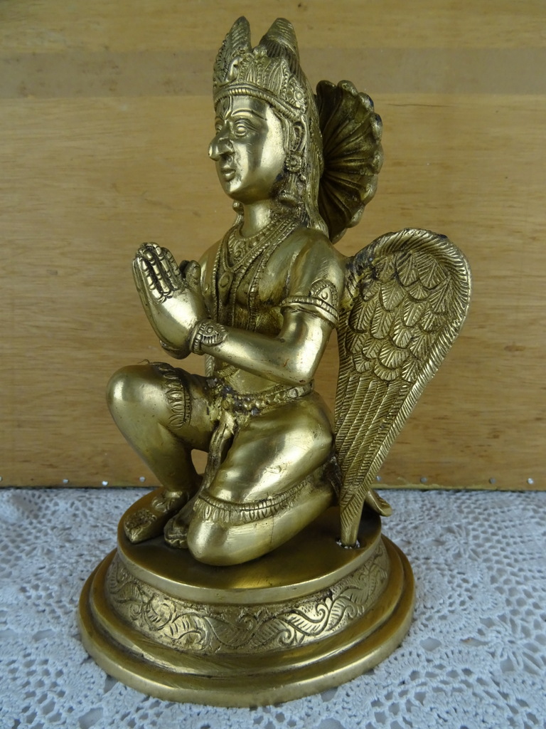 Antiek bronzen Garuda beeld - Afbeelding 11