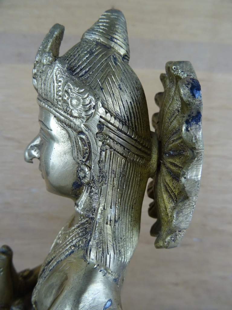 Antiek bronzen Garuda beeld - Afbeelding 16