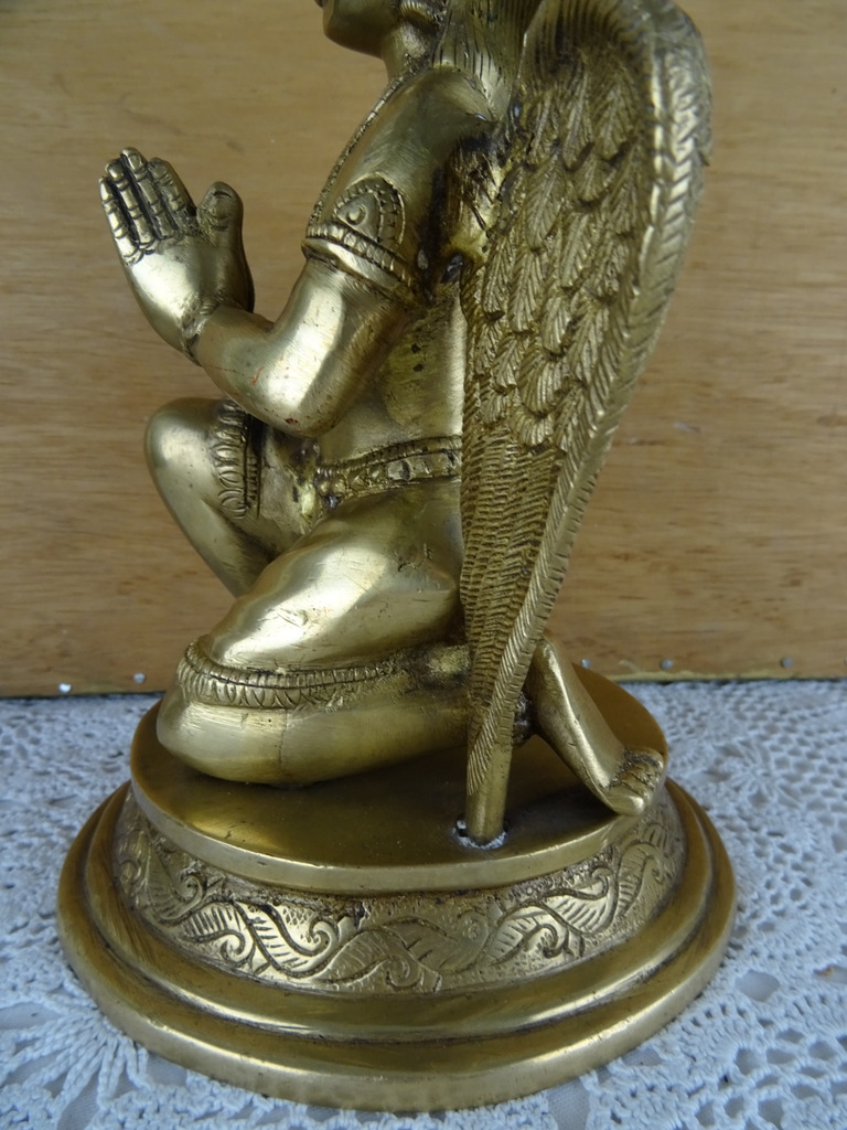 Antiek bronzen Garuda beeld - Afbeelding 15