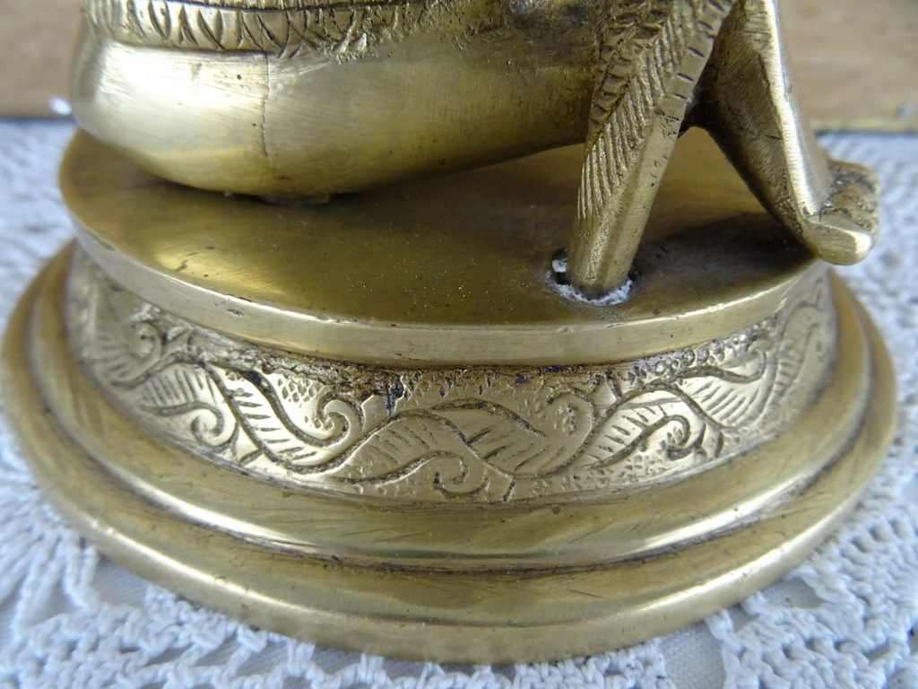 Antiek bronzen Garuda beeld - Afbeelding 17