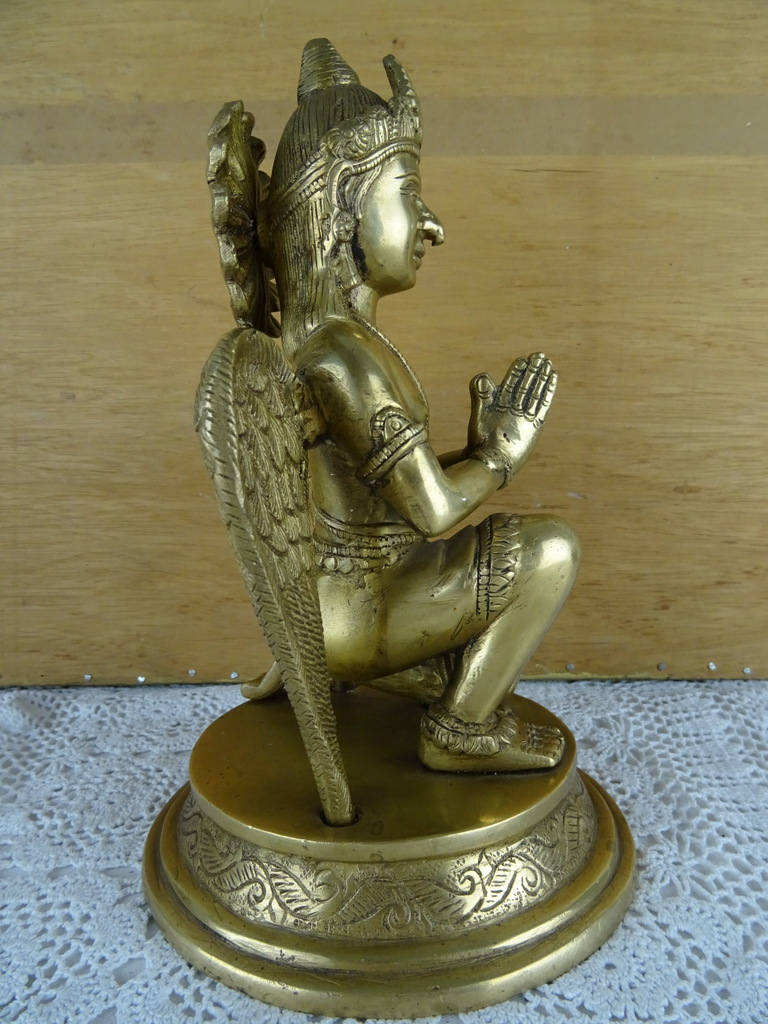 Antiek bronzen Garuda beeld - Afbeelding 25