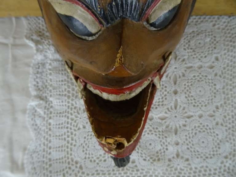 Indonesisch masker Buta Cakil wayang