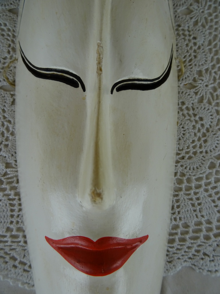 Houten masker I Wayan Muka