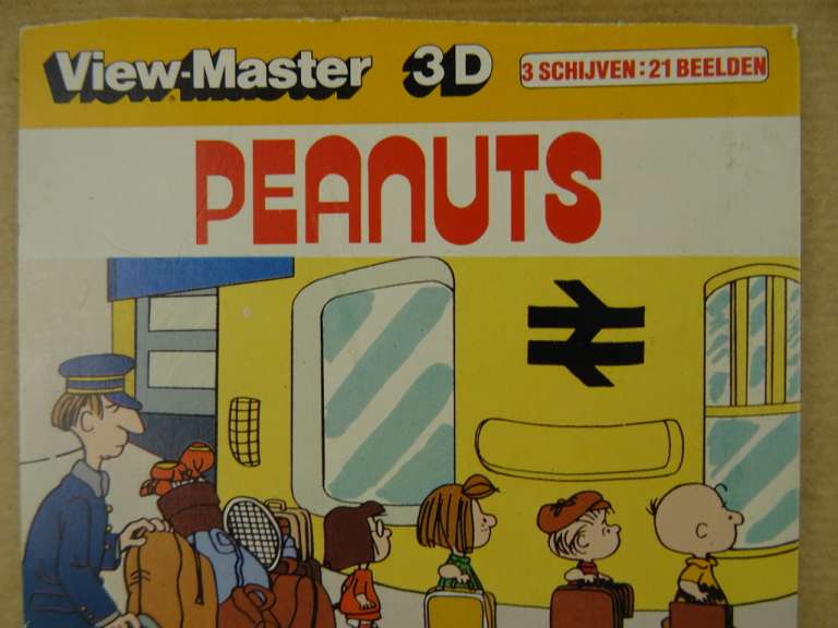 Viewmaster 3D schijfjes Peanuts
