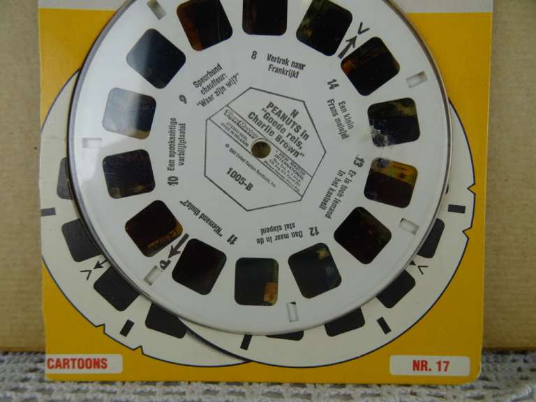 Viewmaster 3D schijfjes Peanuts