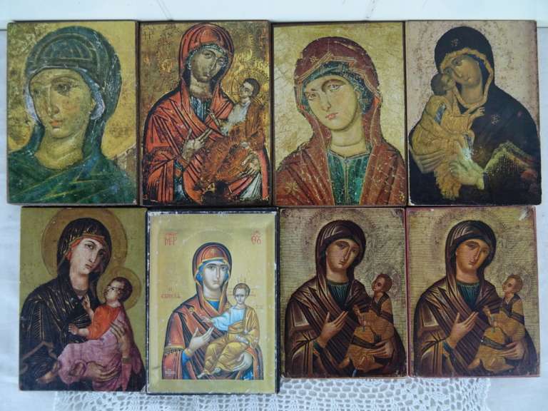 Collectie Heilige Maria iconen