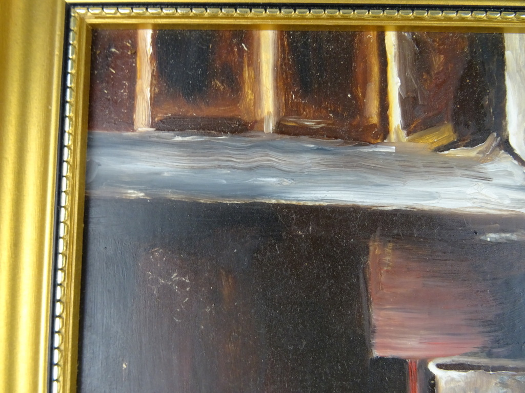 Schilderij Glurend meisje Terbruggen 1989 - Afbeelding 6