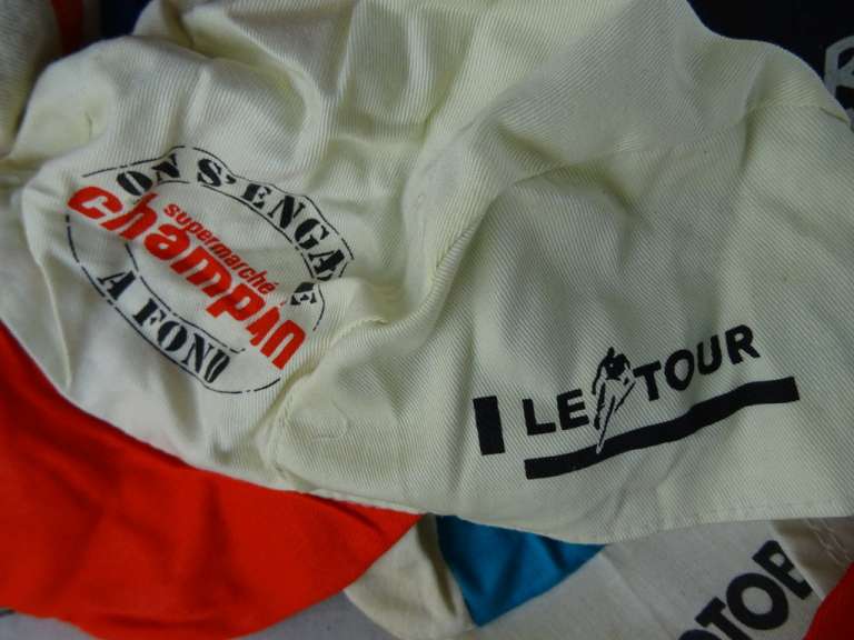 Collectie vintage petjes Tour de France