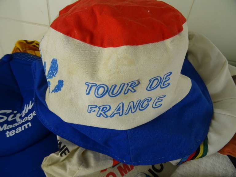 Collectie vintage petjes Tour de France