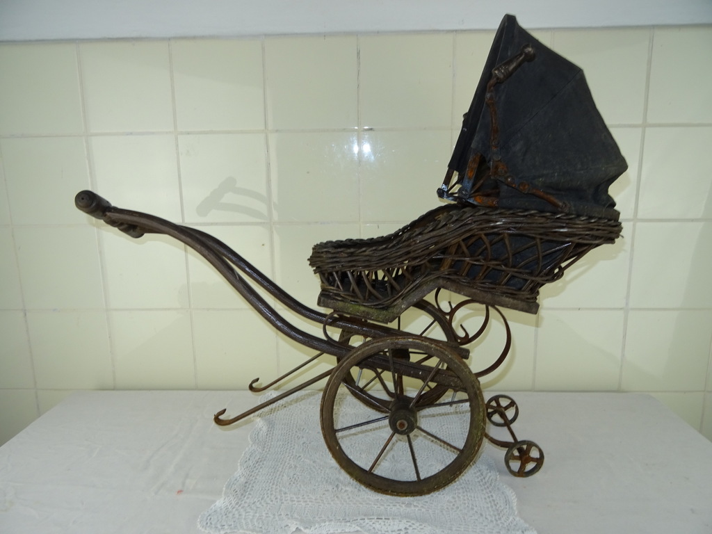 Volkskunst antieke poppenwagen - Afbeelding 21