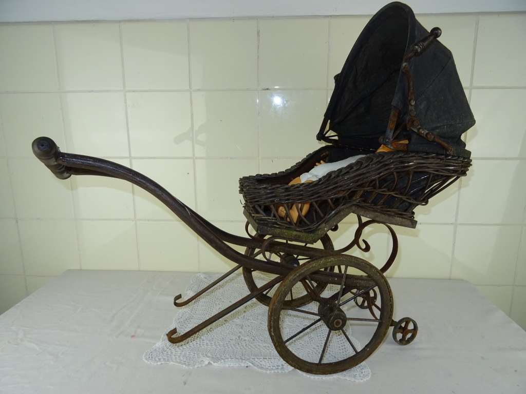 Volkskunst antieke poppenwagen - Afbeelding 40
