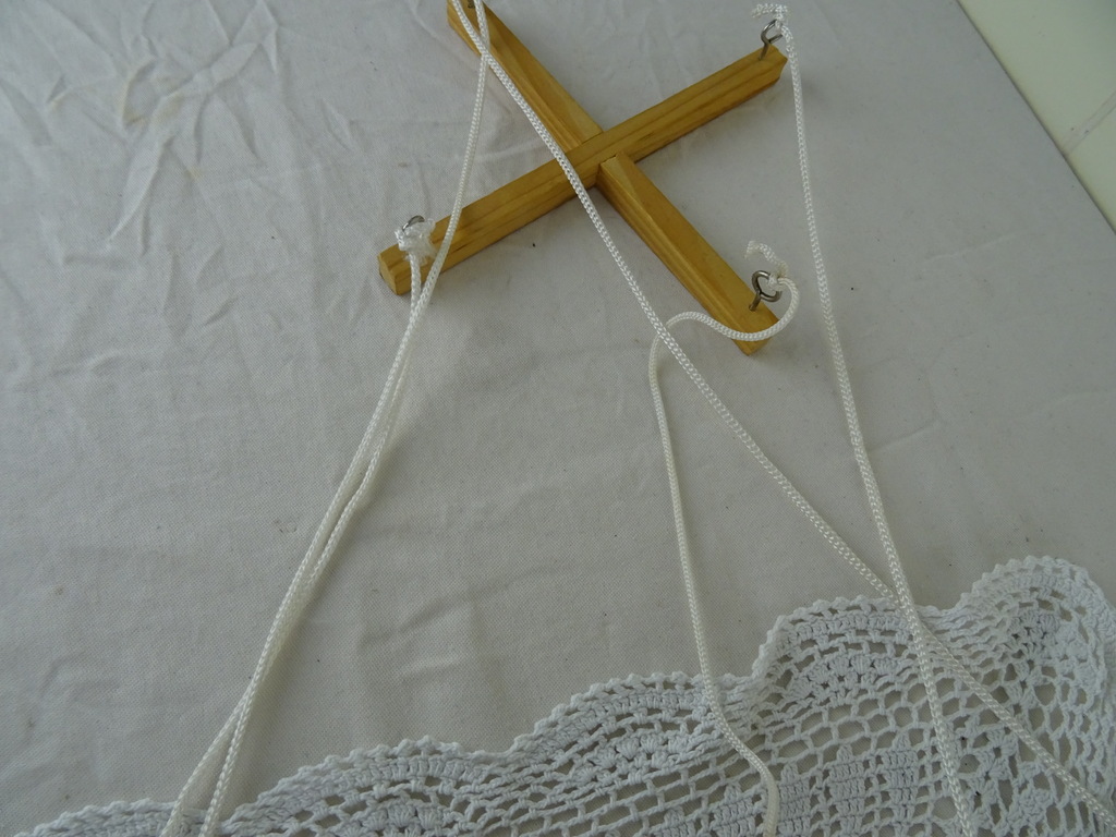 Vintage trekpop oude man - Afbeelding 5