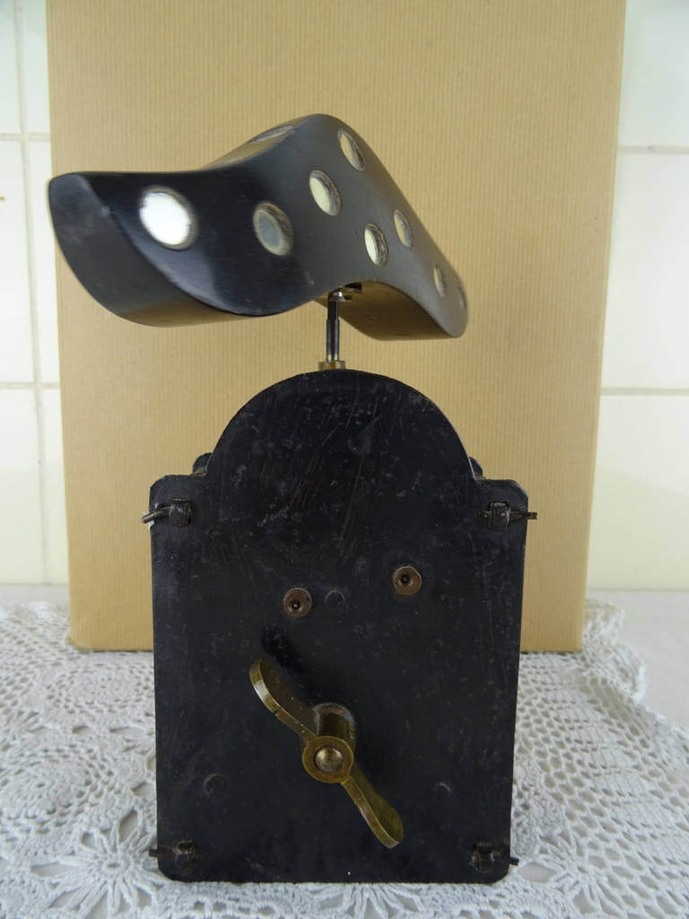 Antieke mechanische leeuwerik spiegel - Afbeelding 5