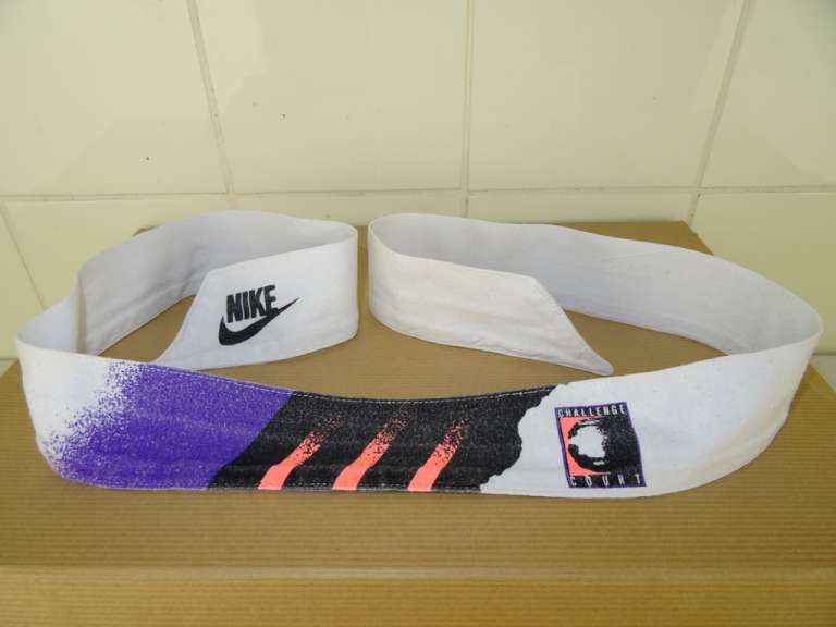 Vintage Nike Challenge Court hoofdband